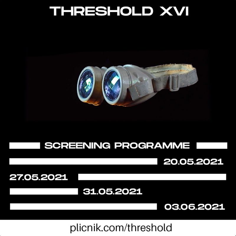 Screenshot of screening programme for Penrose Helix exhibition